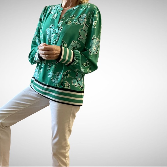 Karl Lagerfeld Floral Tunic S - Picture 2 of 10